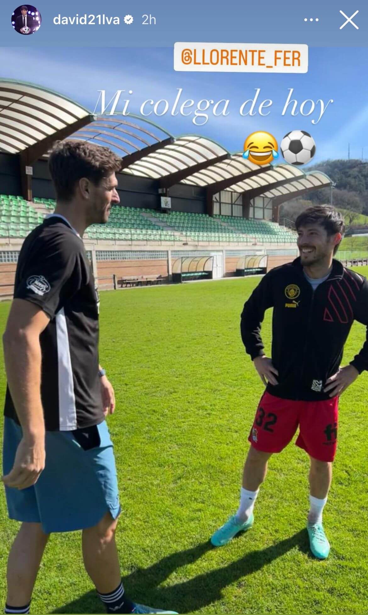  Foto: Perfil oficial de David Silva en Instagram