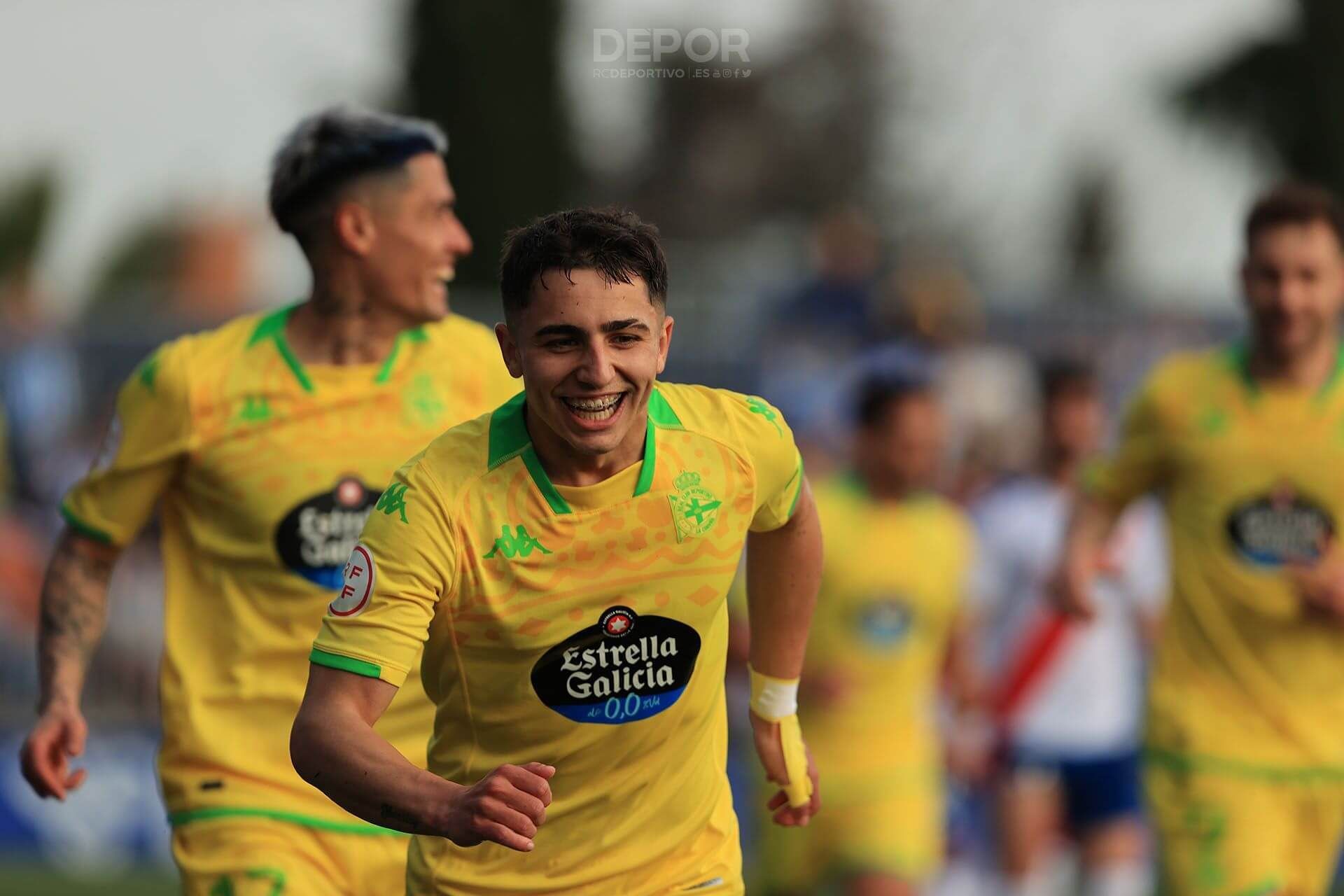 Yeremay celebra uno de sus goles.