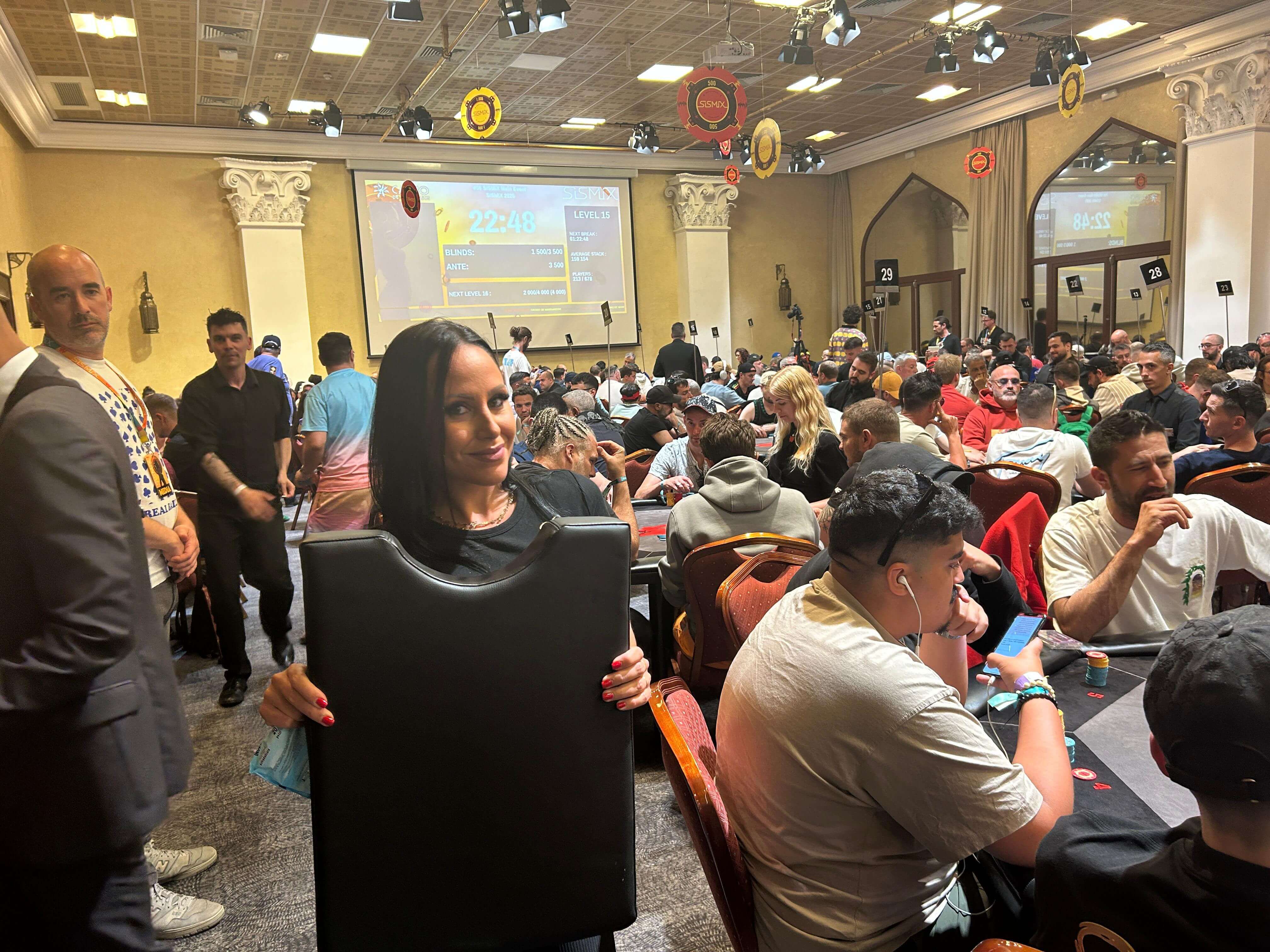 Carmen, la masajista itaiana