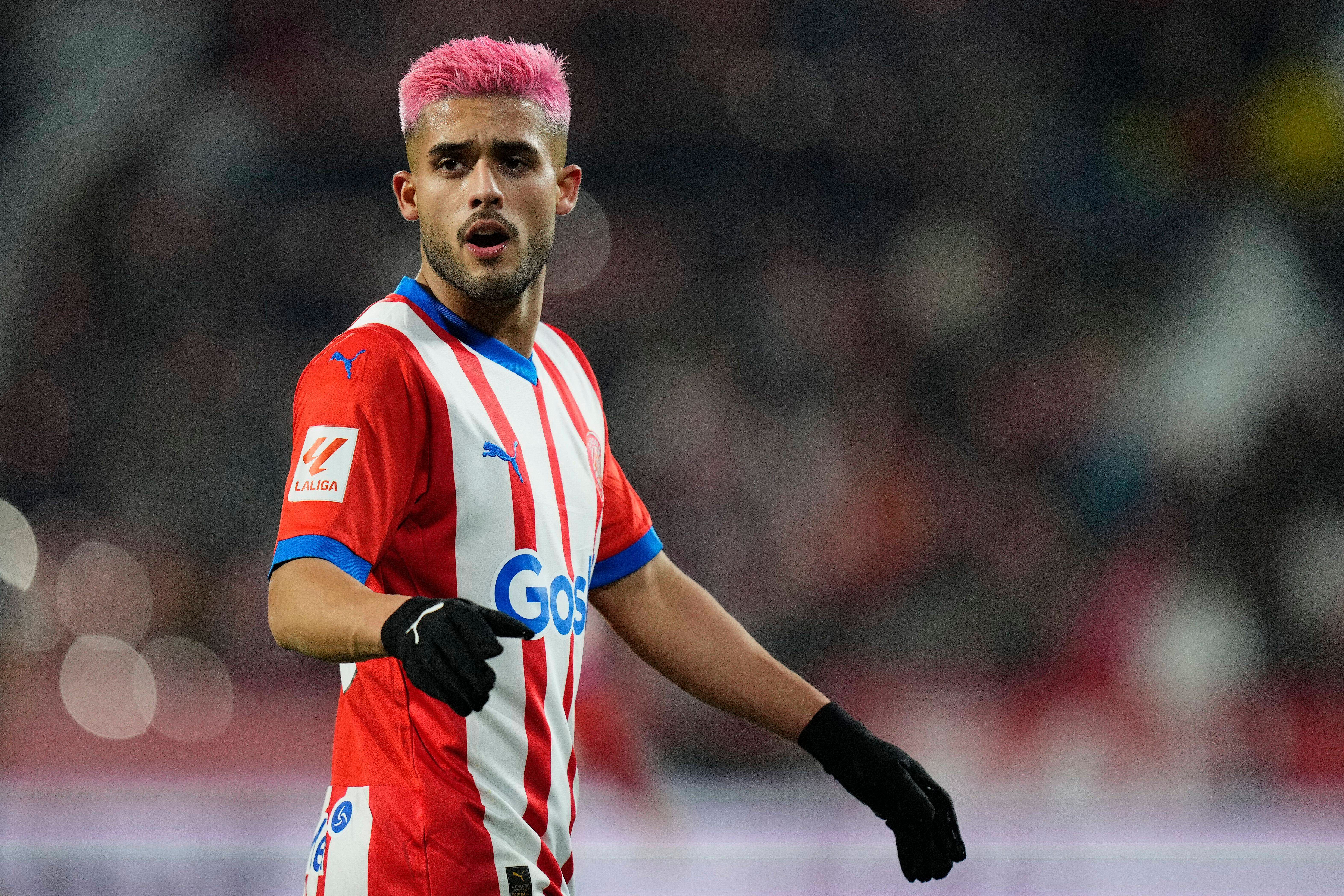 Yan Couto, en un partido del Girona (FOTO: Cordón Press).