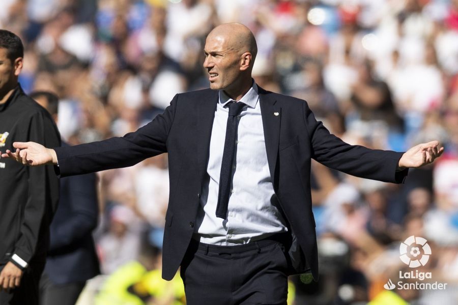  Zidane, sin equipo desde que dejó el Real Madrid.