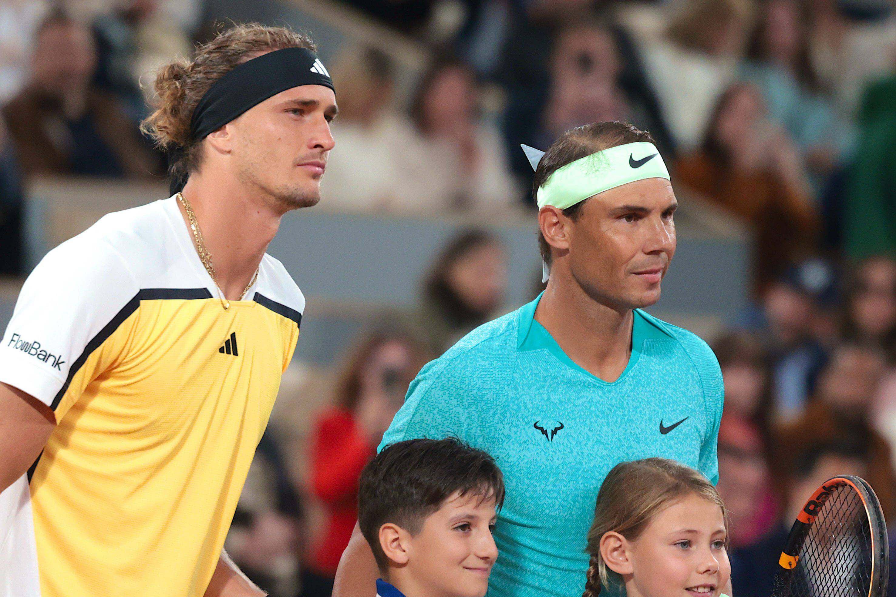 Rafa Nadal, antes de enfrentarse ante Zverev en Roland Garros.