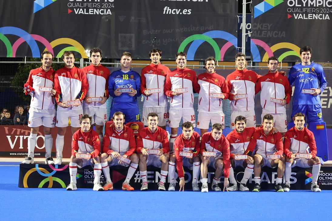  Doblete de Bélgica en el Preolímpico de hockey de Valencia