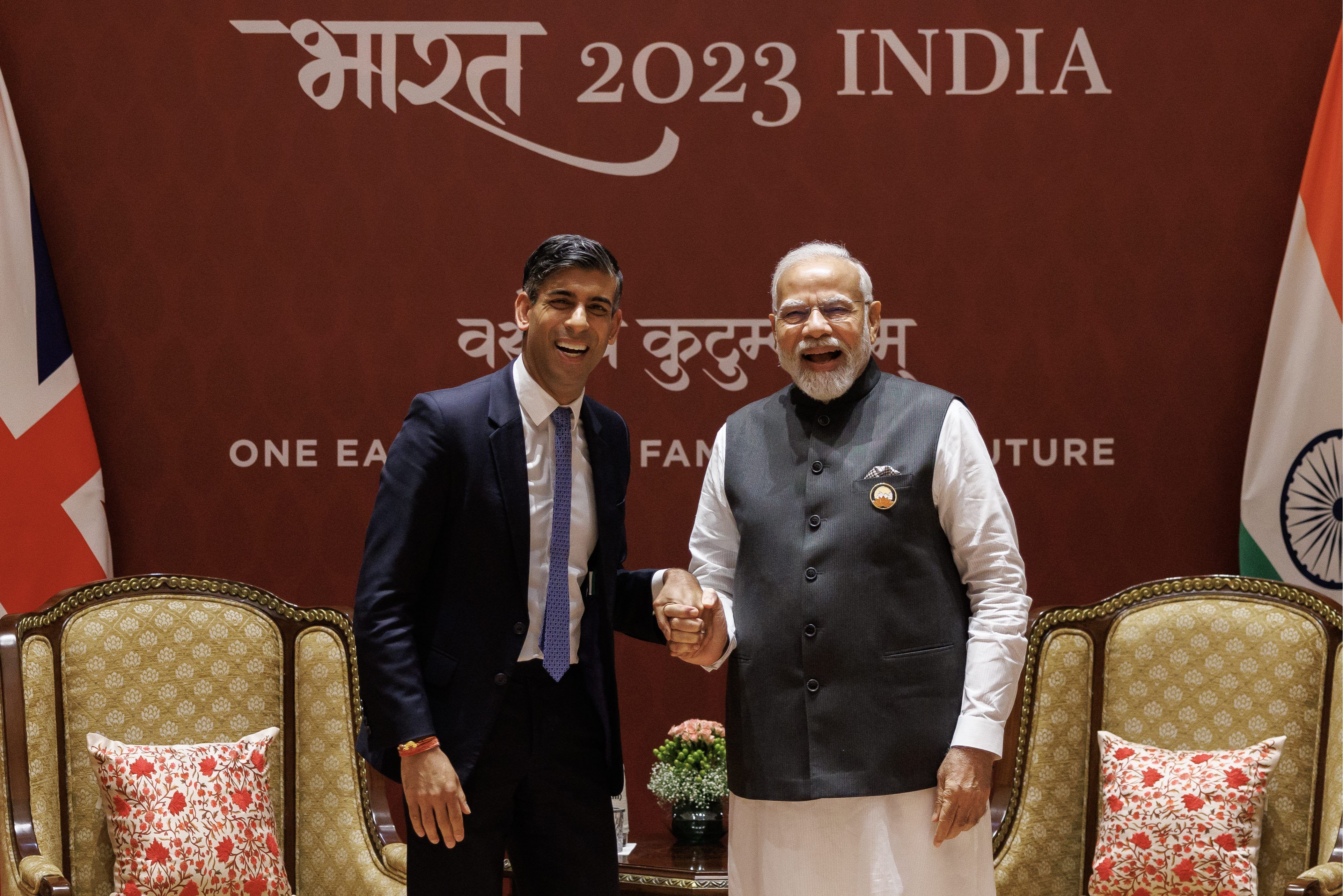  Narendra Modi, primer ministro indio, sueña que la India albergue unos JJOO. (Fuente: Cordon Press).