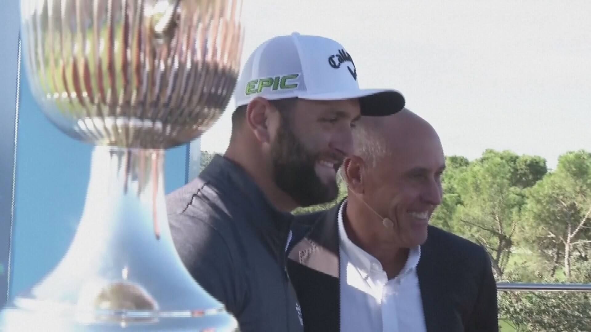  Jon Rahm, durante un torneo
