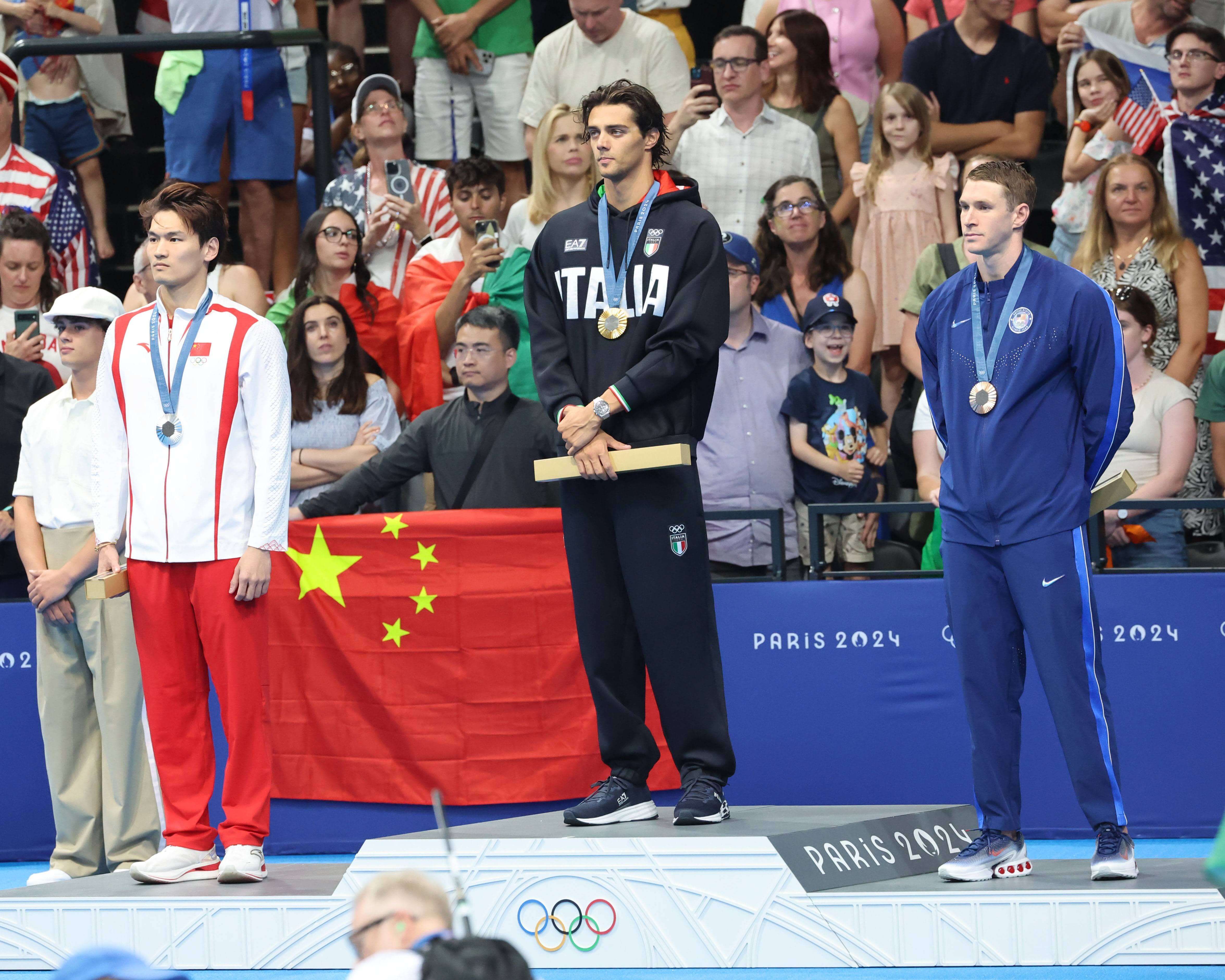  Thomas Ceccon en lo alto del podio (Cordon Press)