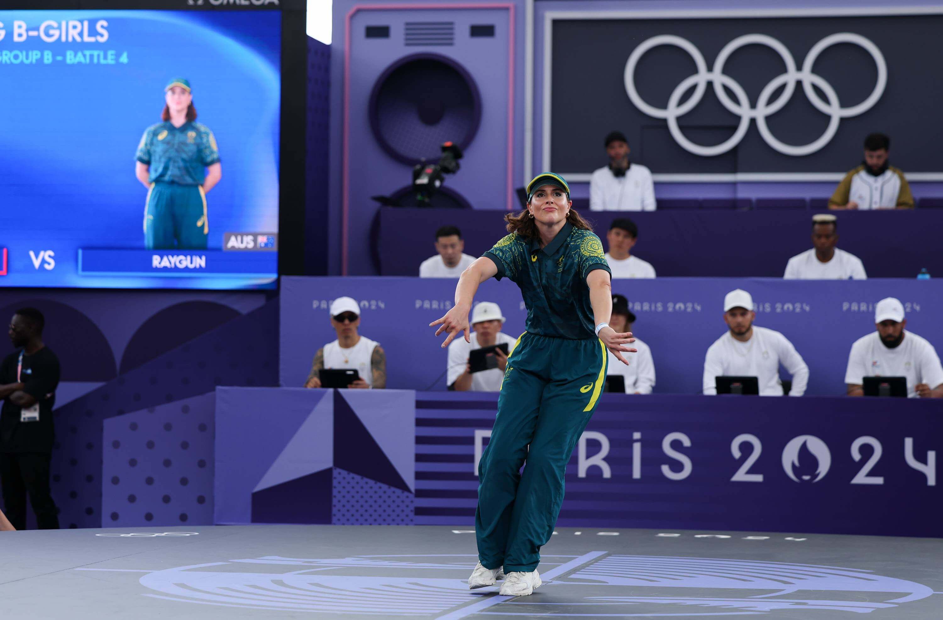 Raygun, en una actuación en los JJOO de París 2024