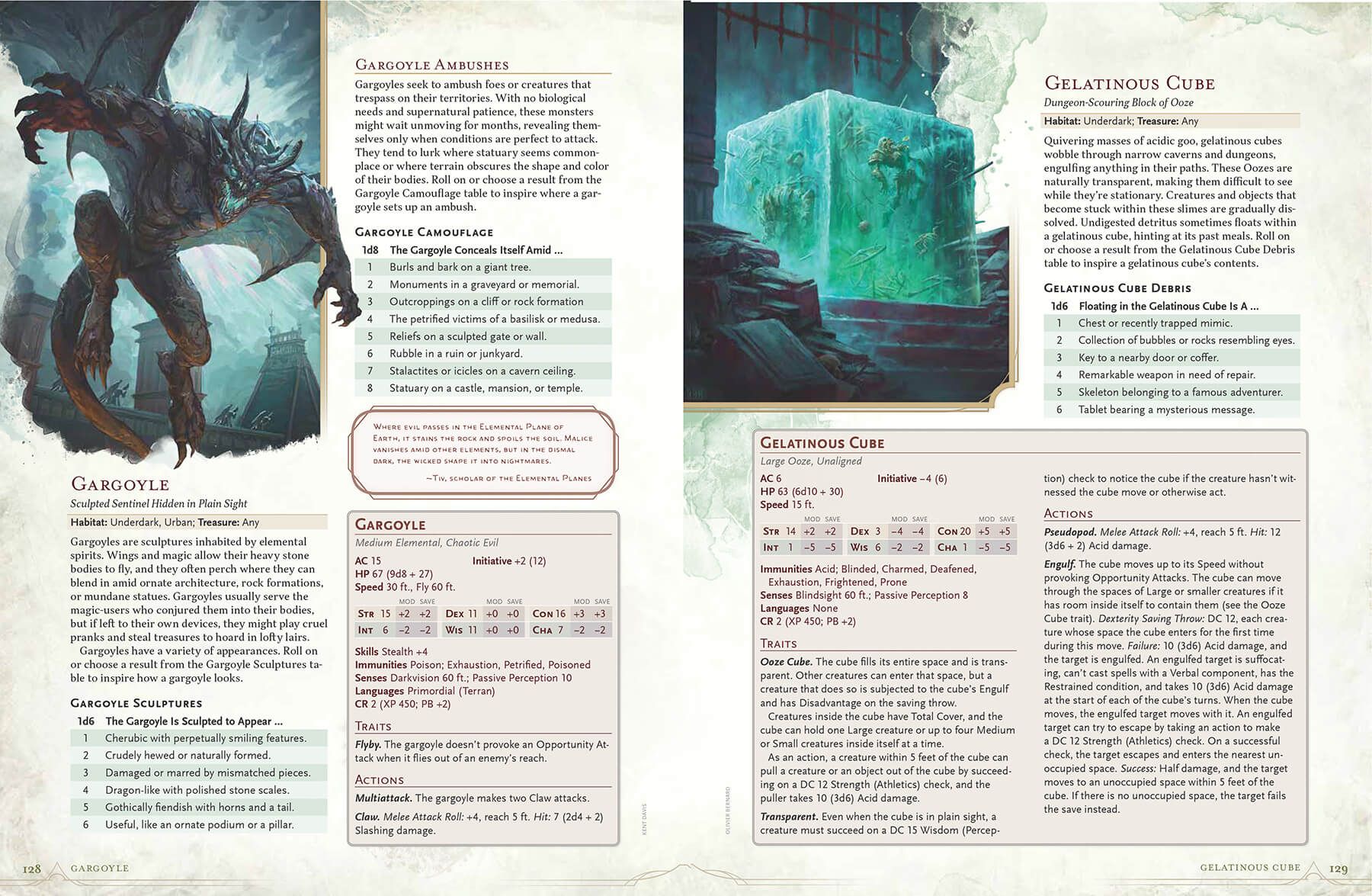  Páginas del nuevo Monster Manual de D&D