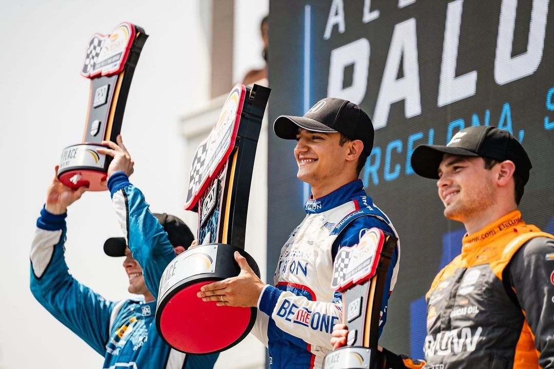 Palou, con un título en la IndyCar.