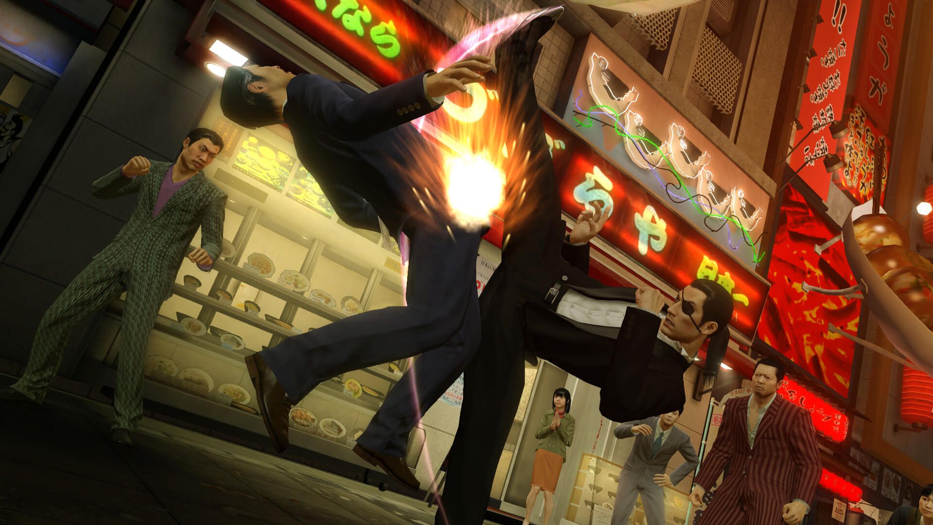  Captura de Yakuza 0: Director's Cut (Imagen: SEGA).