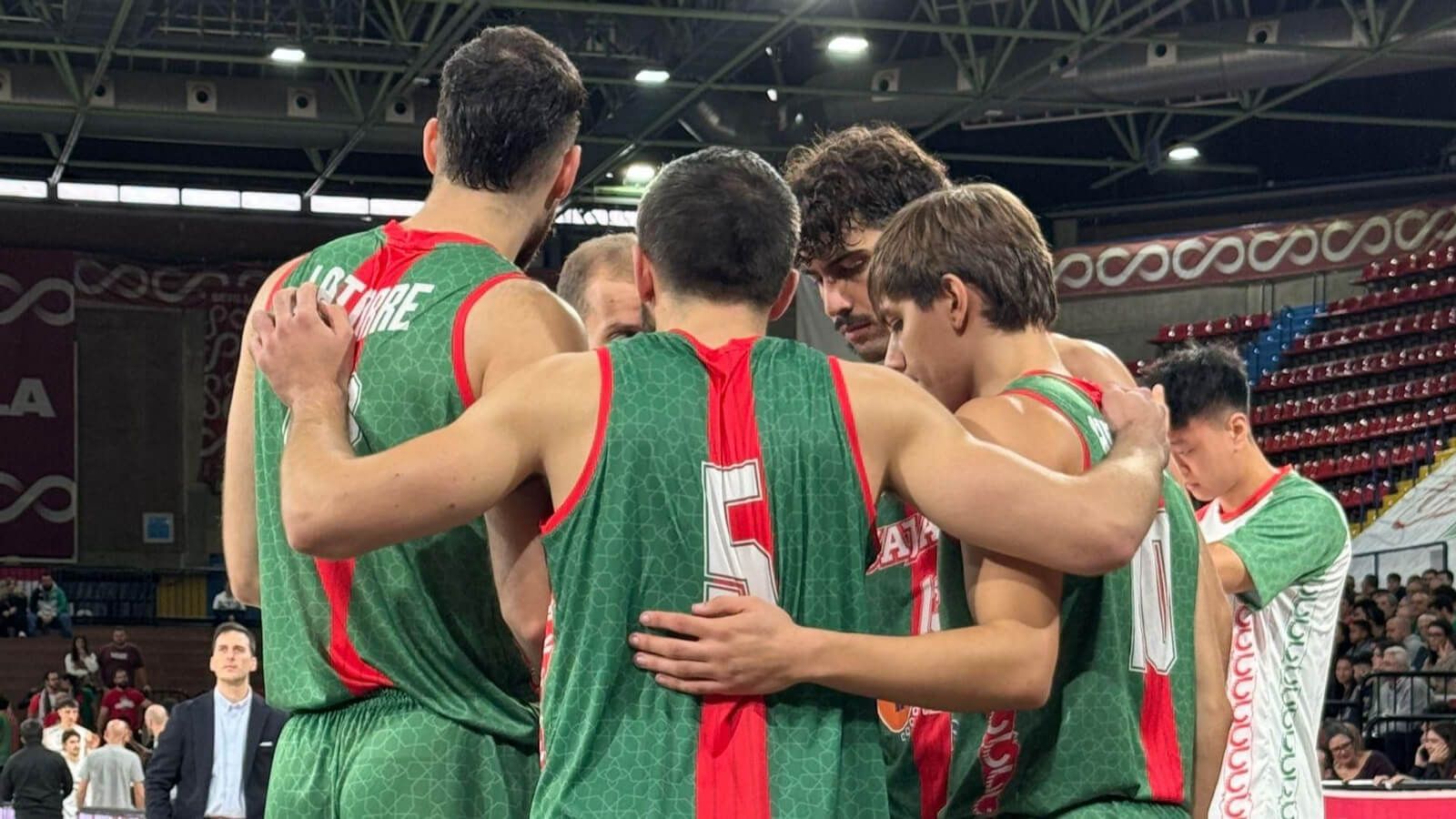 El Caja 87, durante un partido celebrado en San Pablo.