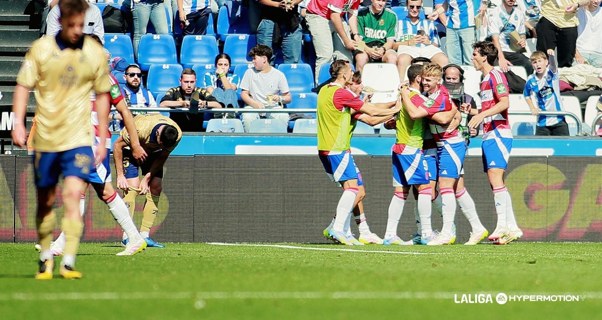 Gol del Granada al Deportivo.