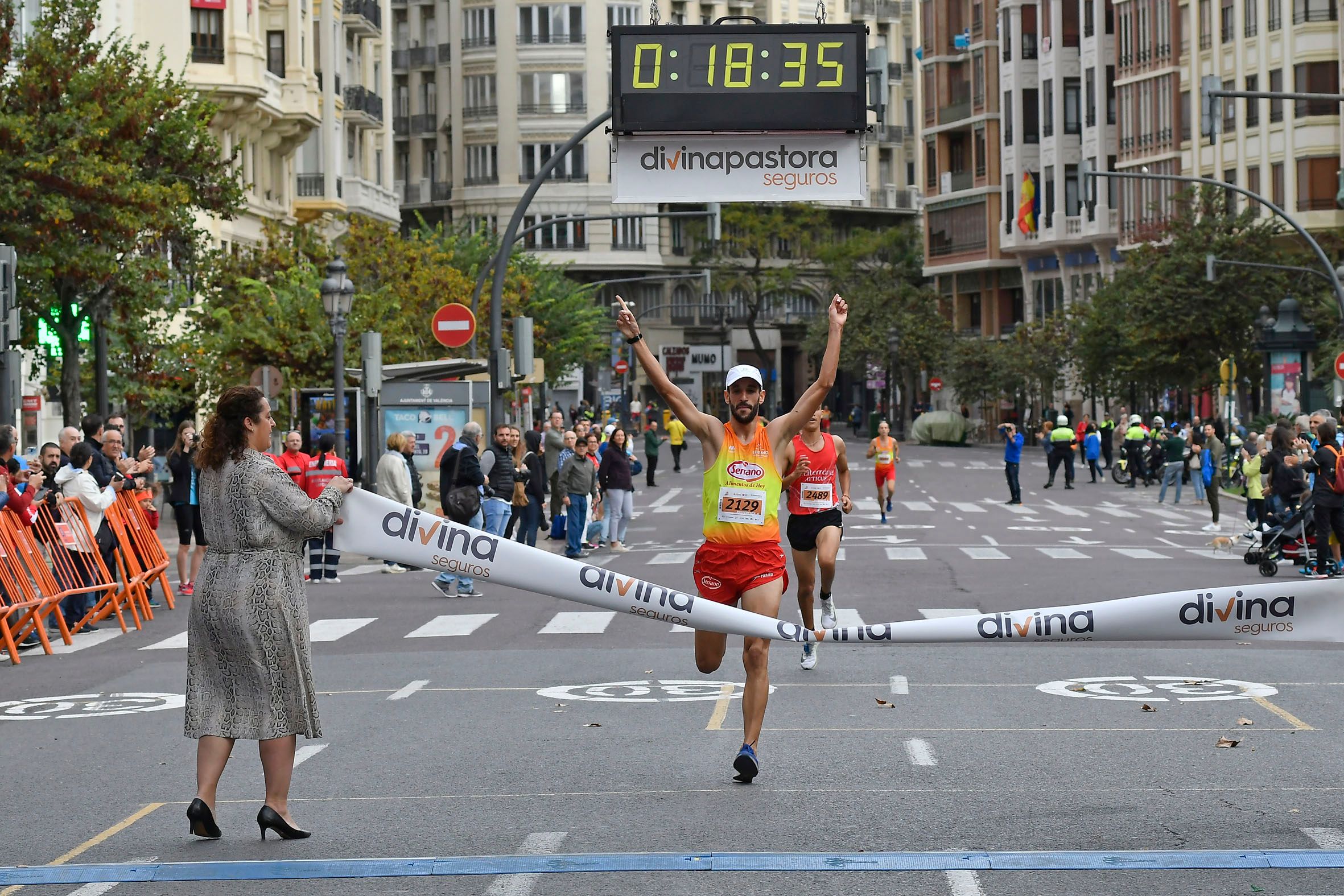  Alberto López Barceló y Maria José Cano, ganadores del Circuito Divina Pastora de Carreras Populares de la ciudad de València