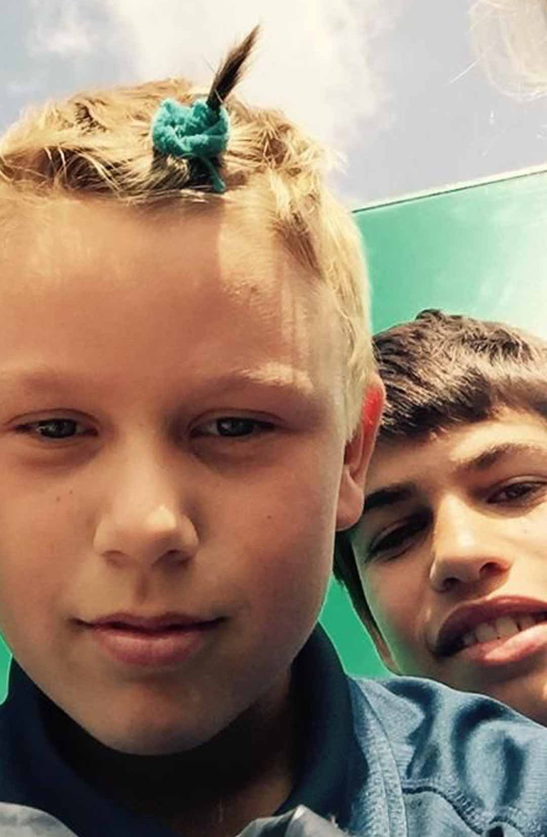  Alcaraz y Rune, de pequeños.