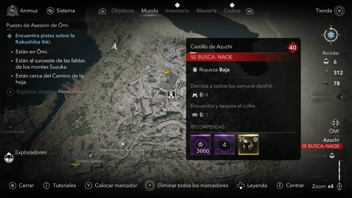  Una alerta regional en Assassin's Creed Shadows