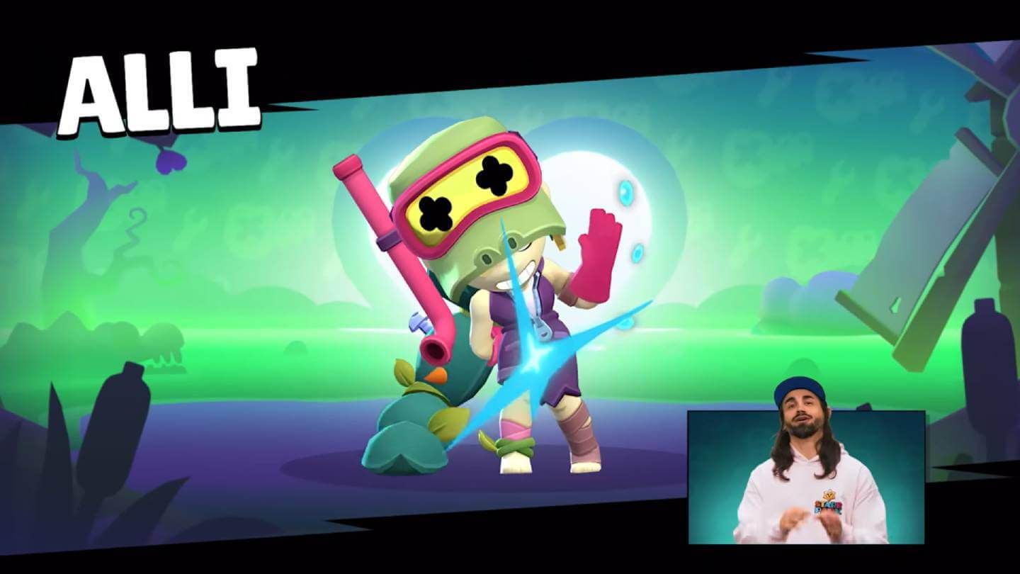  Alli, la nueva brawler mítica de Brawl Stars