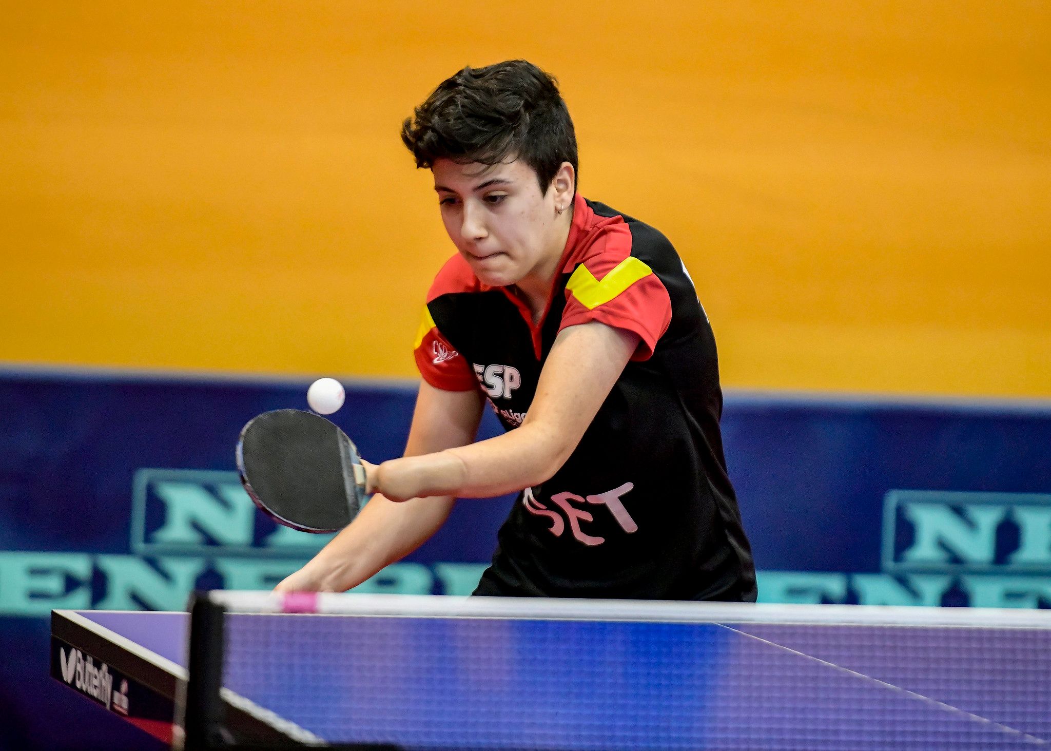 Amanda Chenoll, durante un partido.