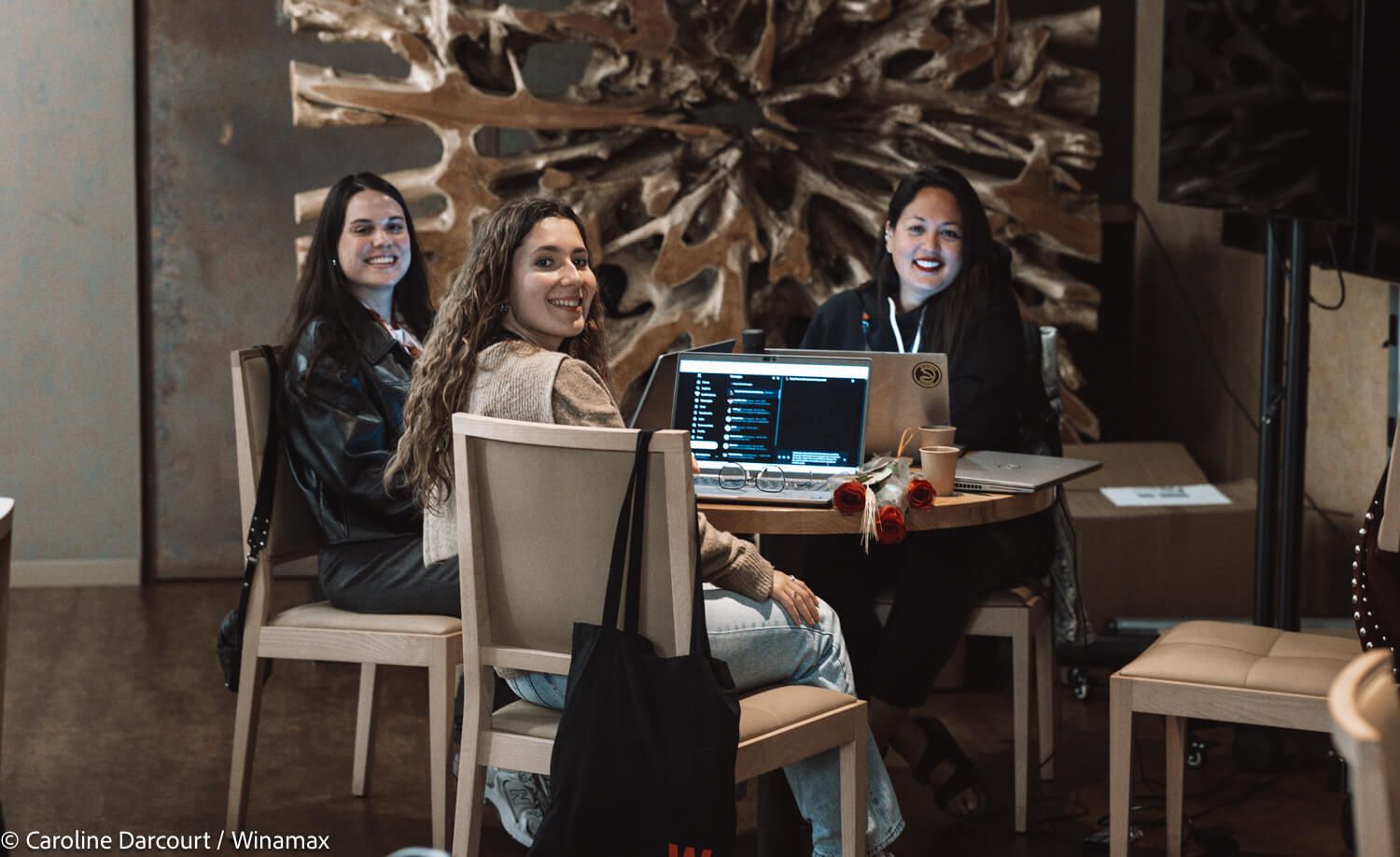 Andrea, Marta y Jach