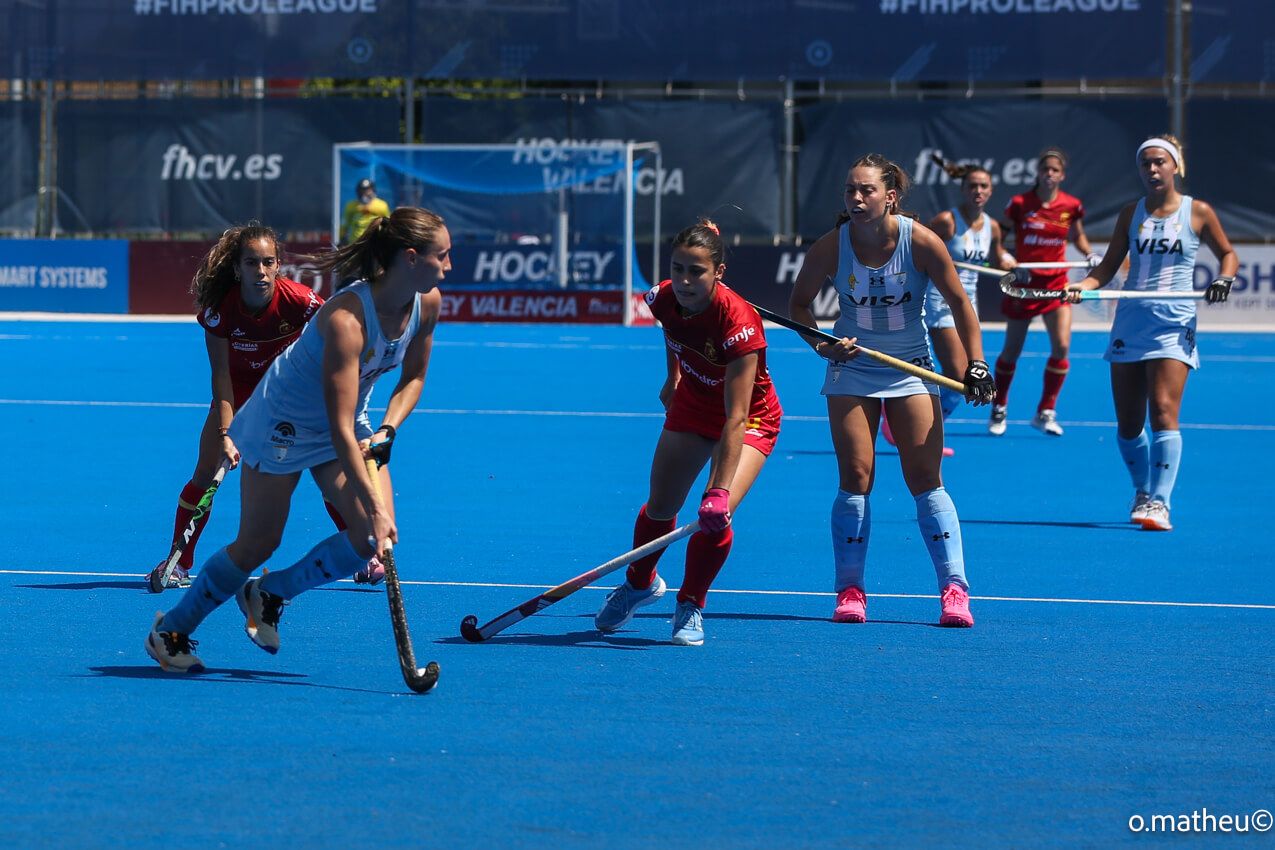  Argentina suma una doble victoria ante España en la FIH Pro League de Valencia