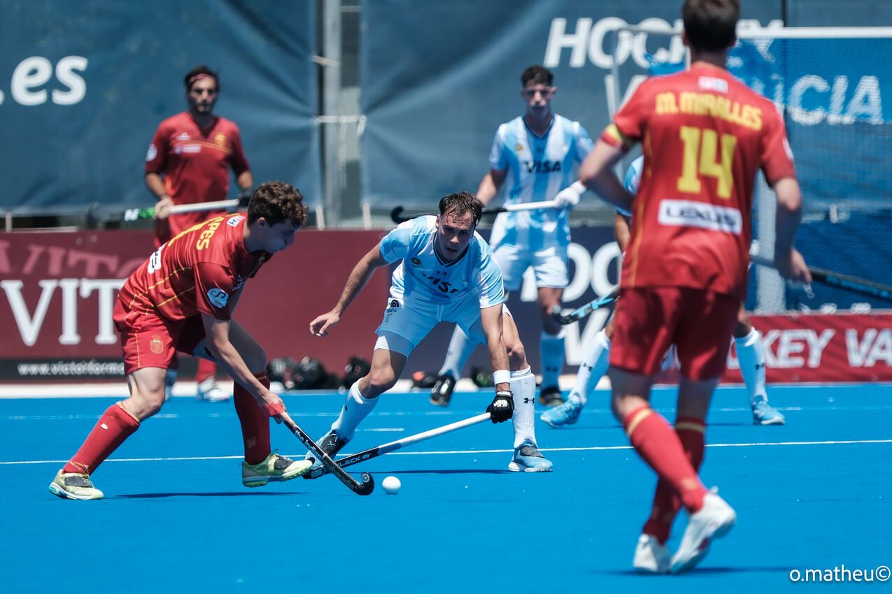  Argentina suma una doble victoria ante España en la FIH Pro League de Valencia