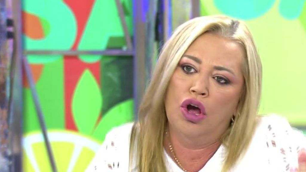  Belén Esteban en uno de los programas de 'Sálvame'