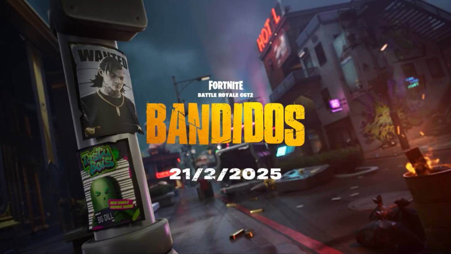  Bandidos (Lawless), el Capítulo 6 - Temporada 2 de Fortnite