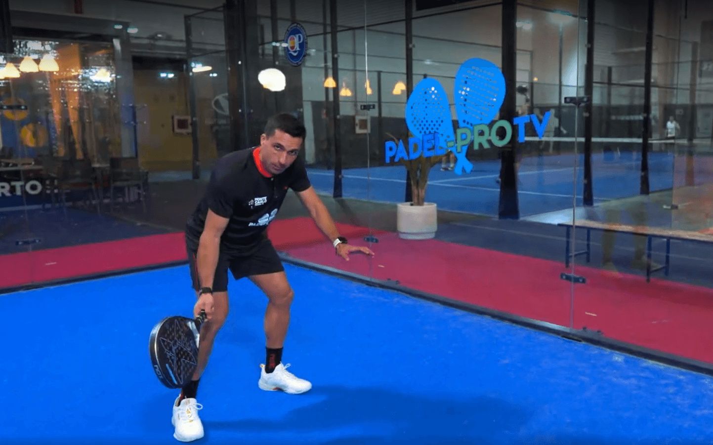 Andrés Britos, en Pádel Pro