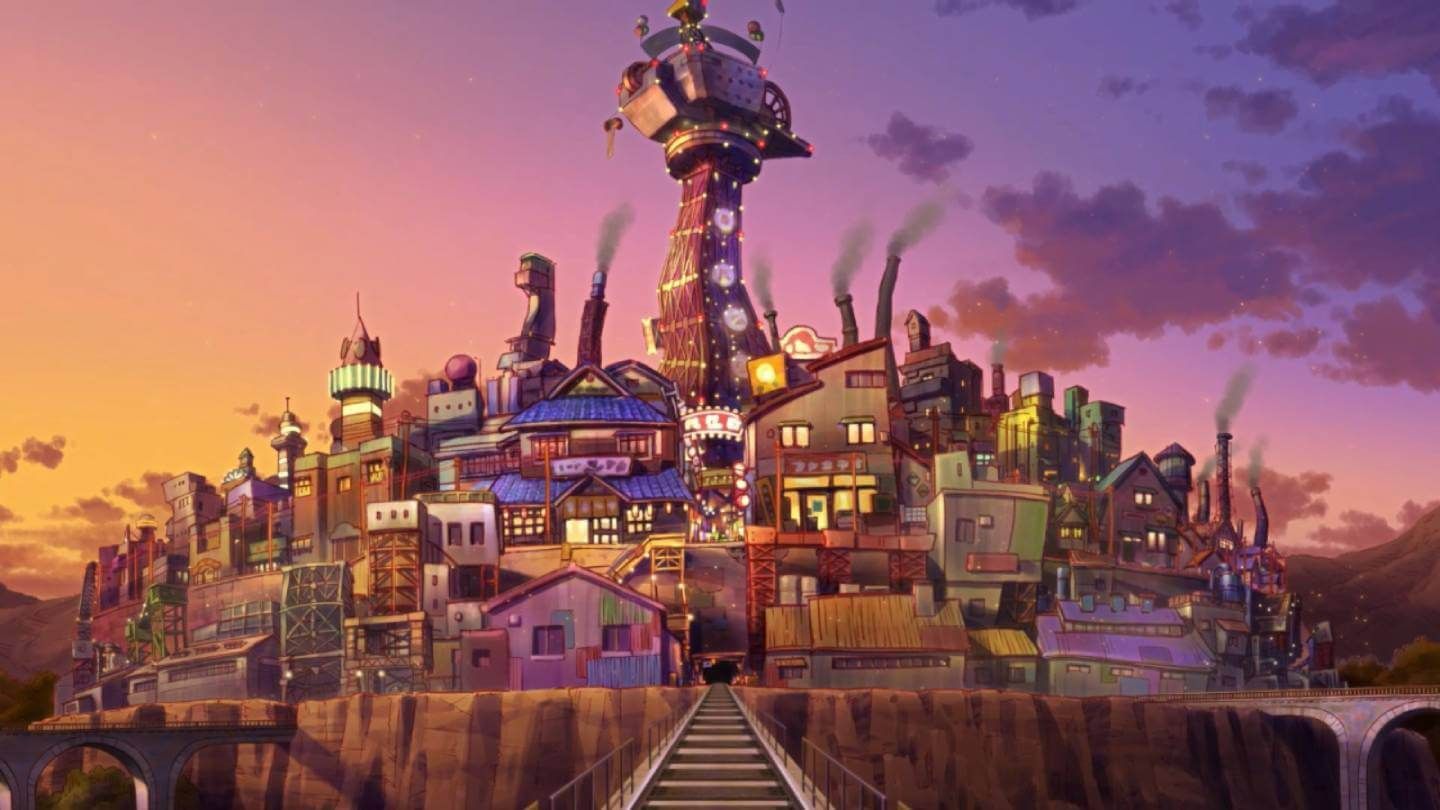  Carbónpolis, la misteriosa ciudad del nuevo videojuego de Shin chan