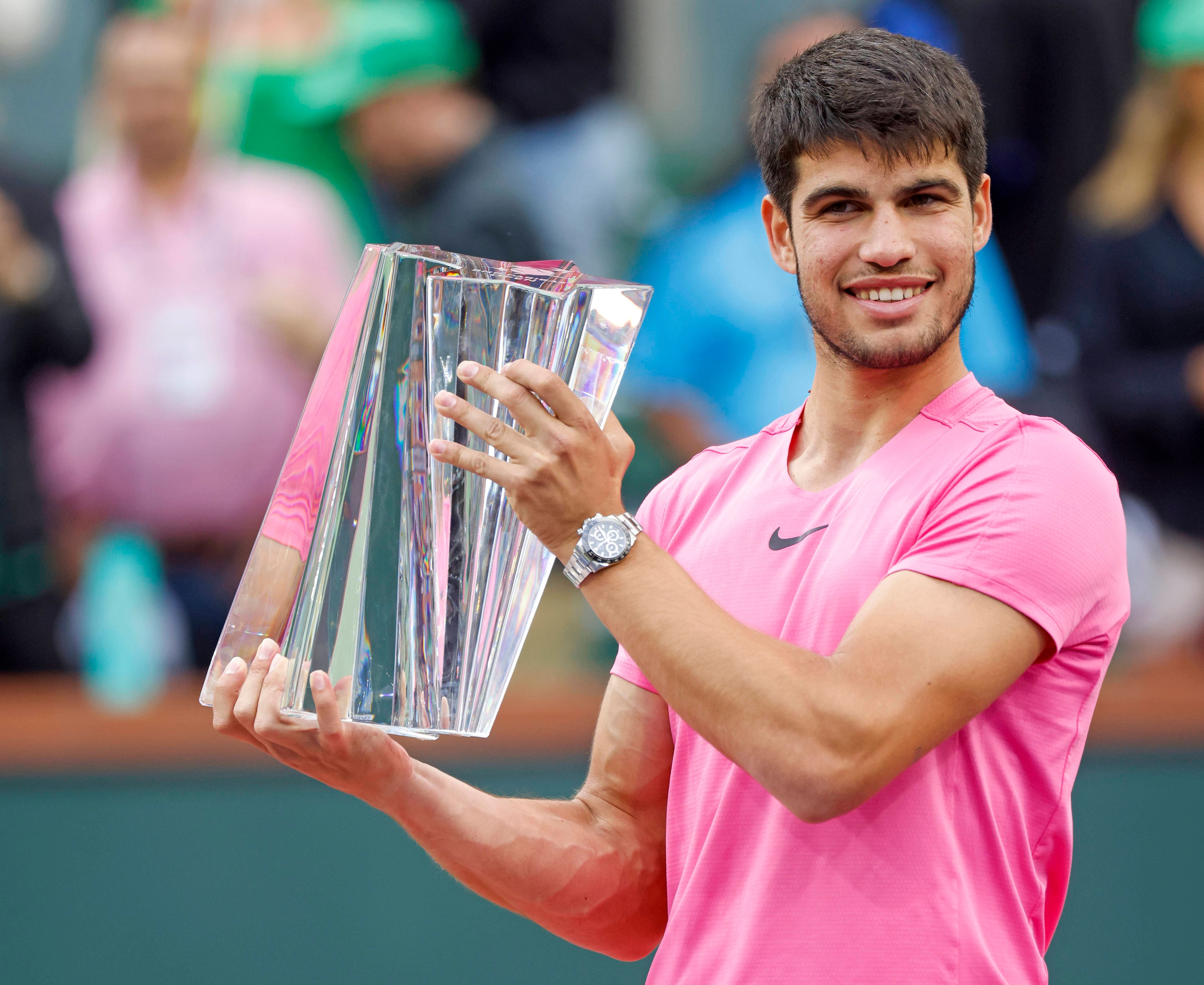  Carlos Alcaraz triunfa en Indian Wells 2023