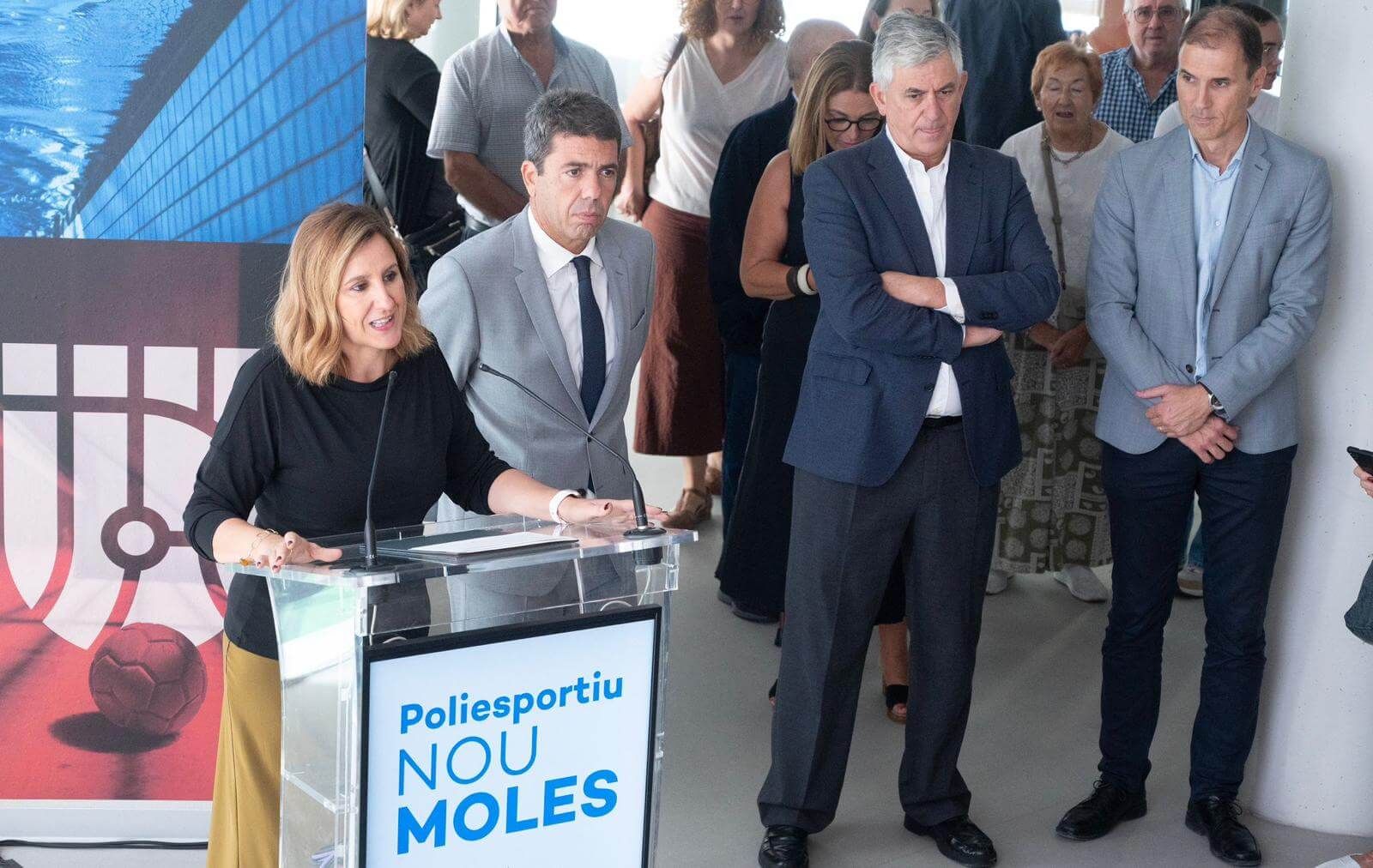  Catalá y Mazón inauguran el Polideportivo Nou Molés