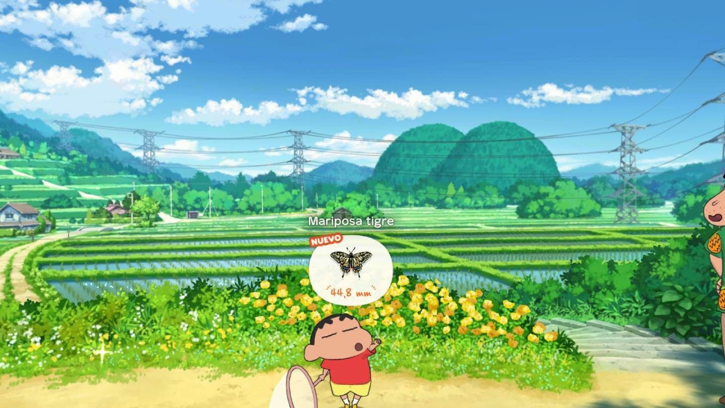  Atrapando bichos en Shin chan: Nevado en Carbónpolis