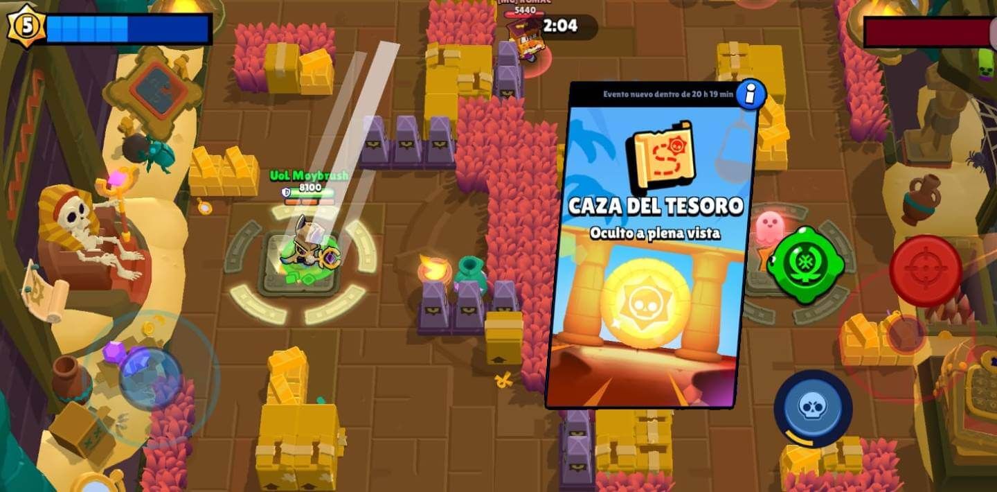  Caza del Tesoro, el nuevo modo de Brawl Stars