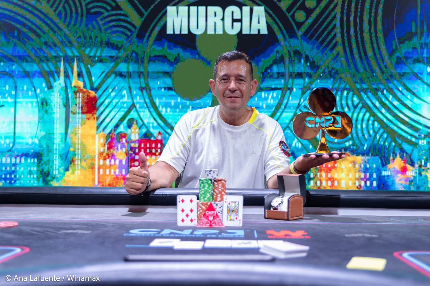 El campeón del CNP Winamax Murcia 2025