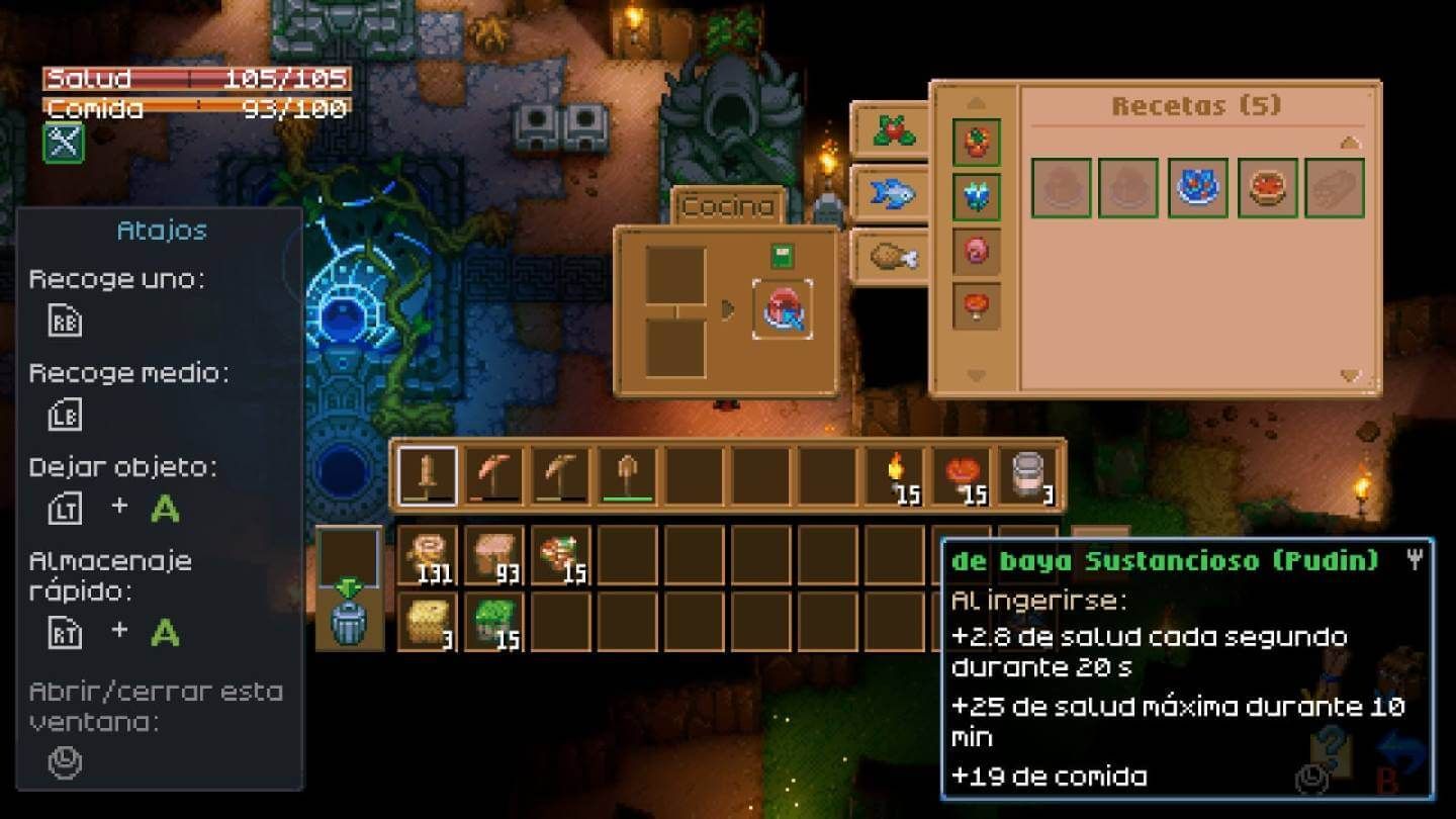  La cocina en Core Keeper