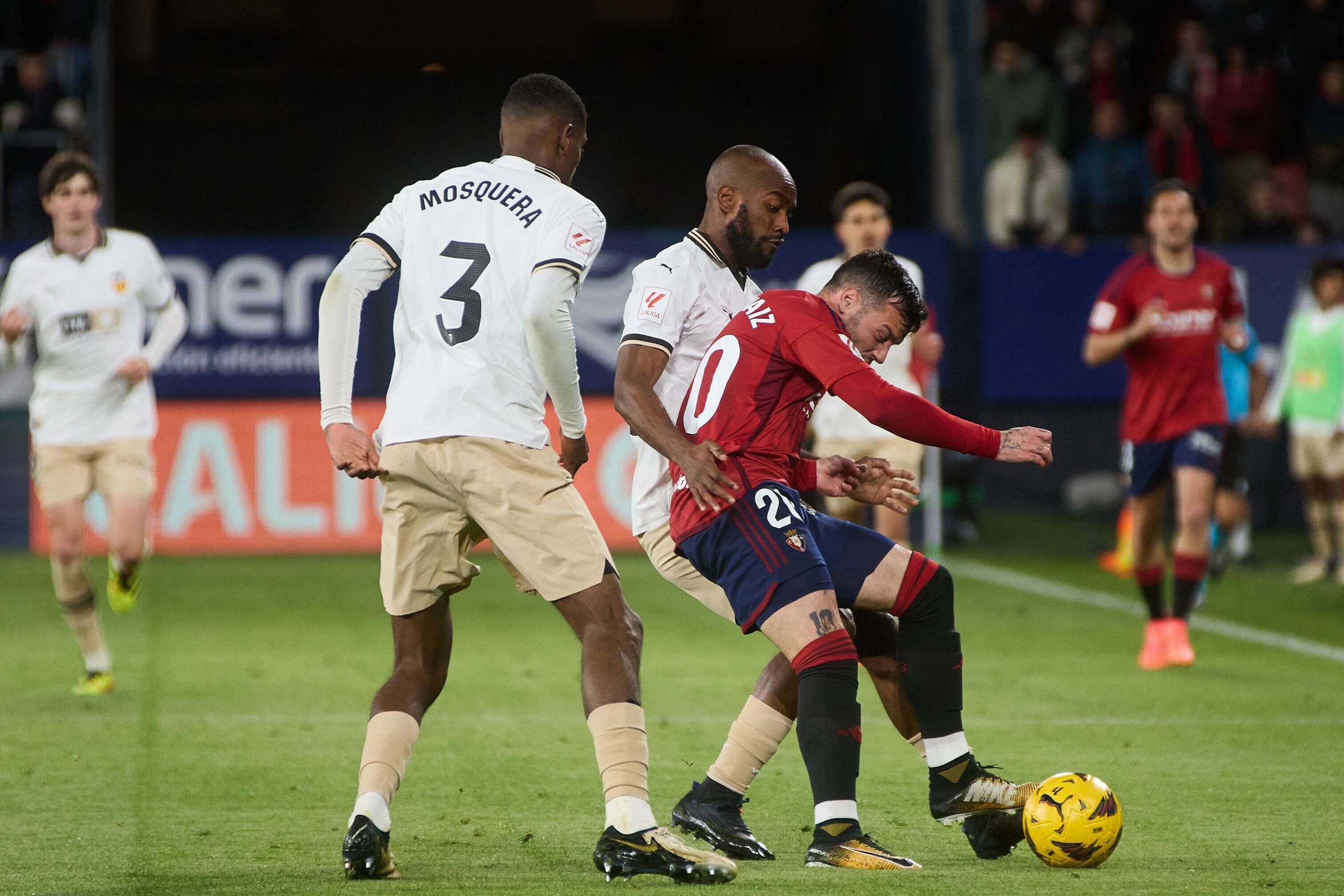  Cristhian Mosquera, en el CA Osasuna - Valencia del año pasado.