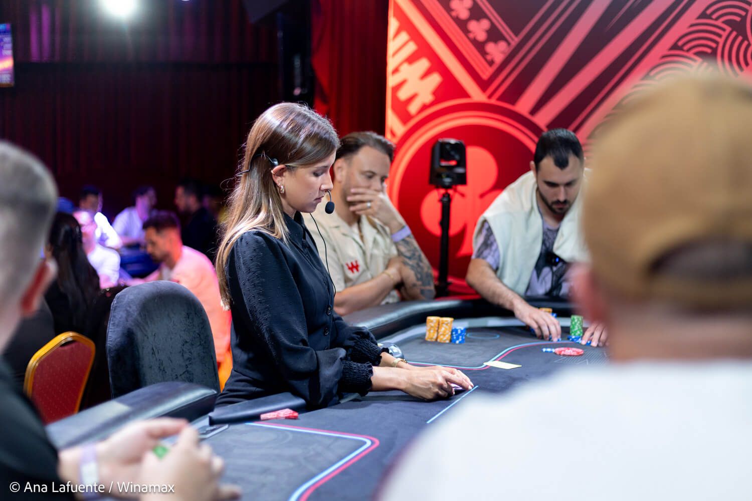 Crupier en el CNP Winamax