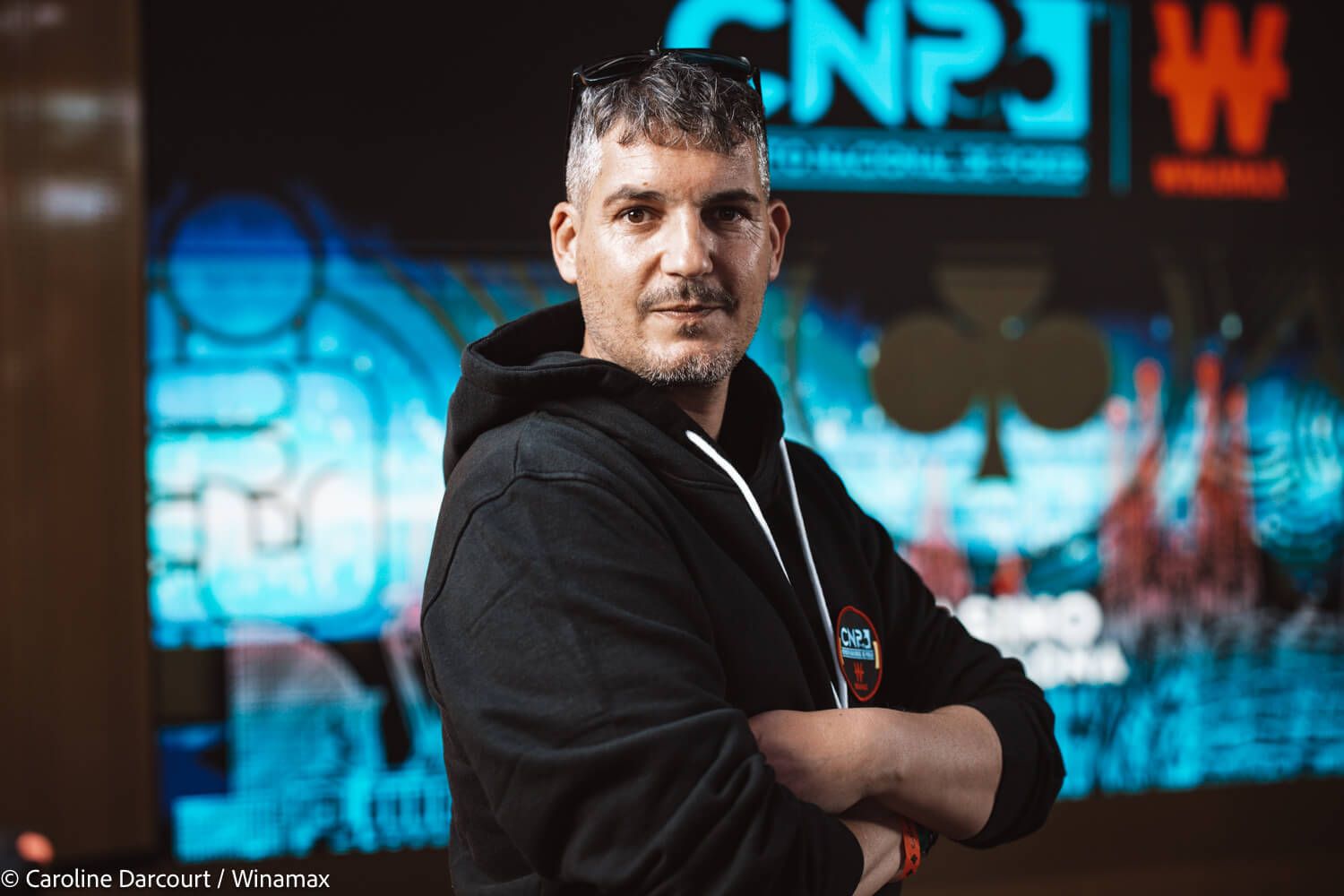  Damián González. en la mesa final del CNP Winamax