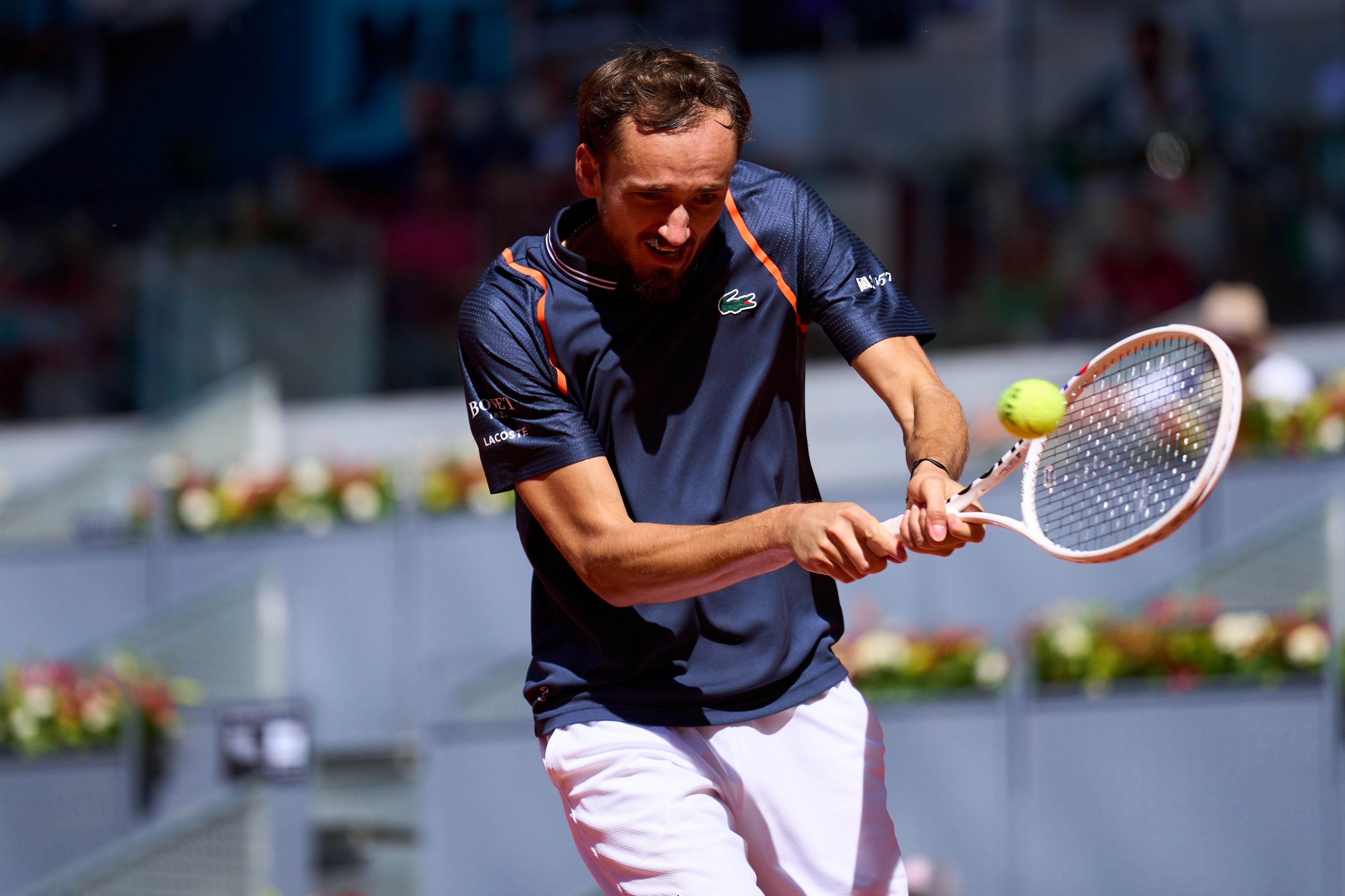  Daniil Medvedev, en el partido contra Alexander Shevchenko