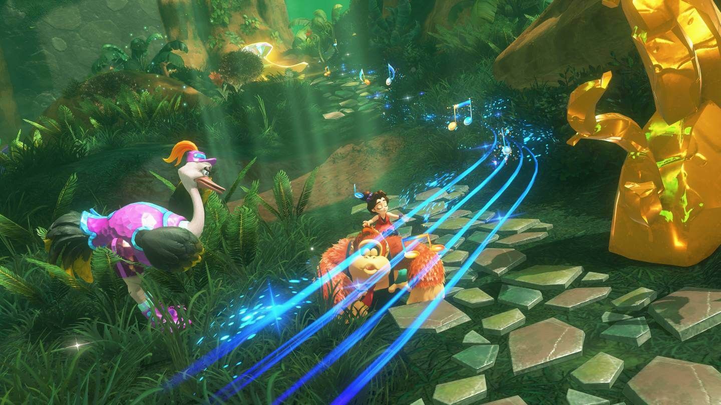 Deká y Pauline en Donkey Kong Bananza