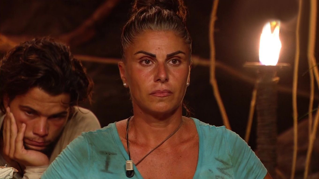  Yaiza Martín en el momento de su expulsión en Supervivientes