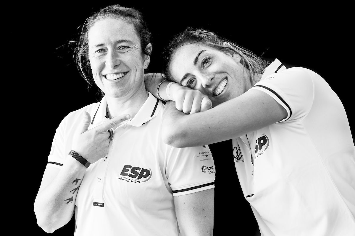  Tamara Echegoyen y Paula Barceló, compañeras de equipo.