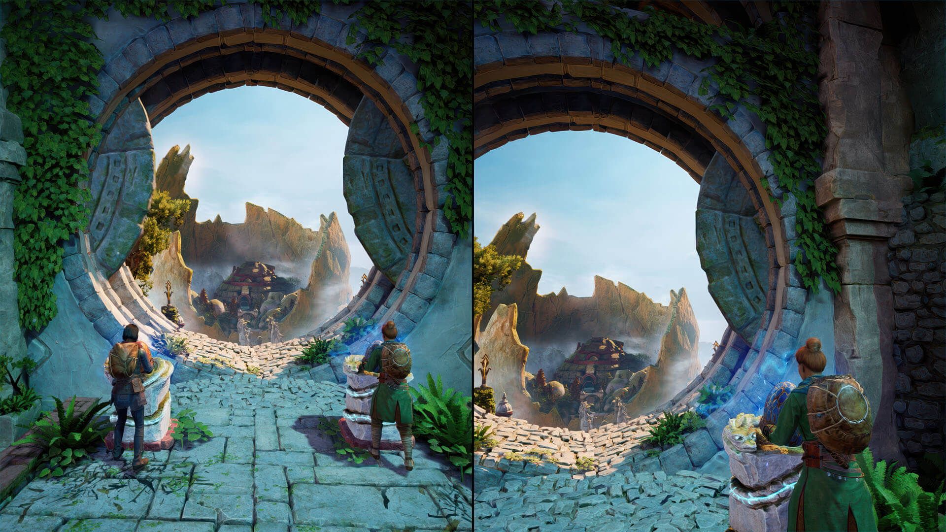  Split Fiction, captura de Nintendo Switch 2