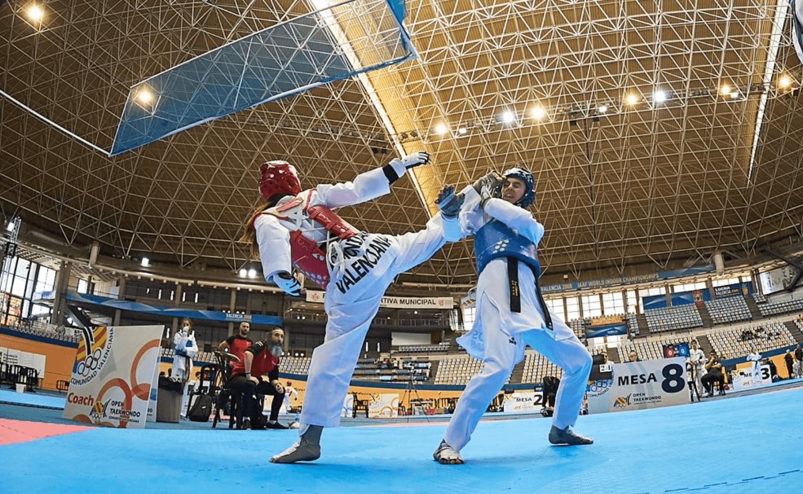  El Velódromo Luis Puig ‘vibra’ con el XII Open de Taekwondo