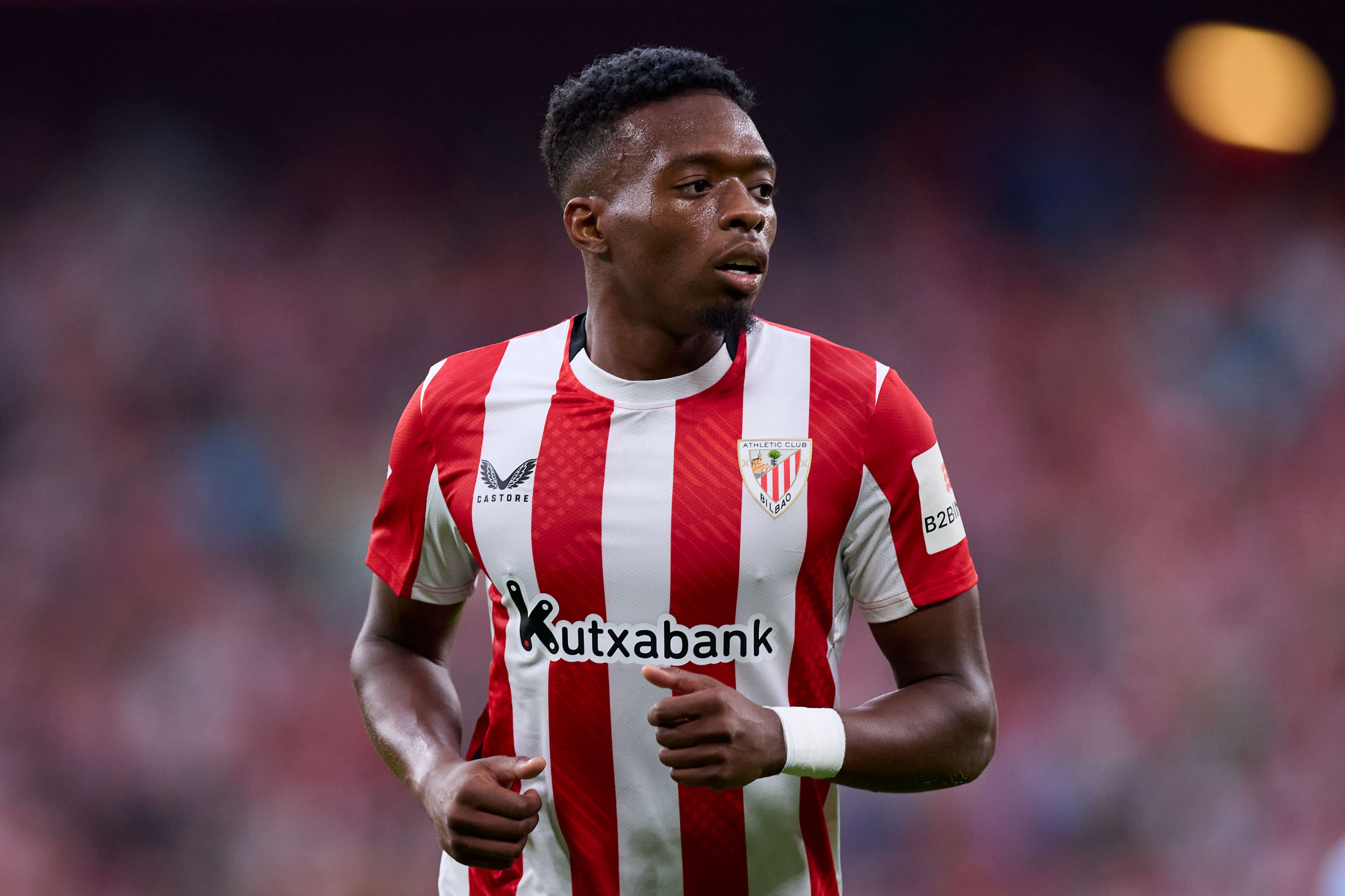  Álvaro Djaló, con el Athletic Club.