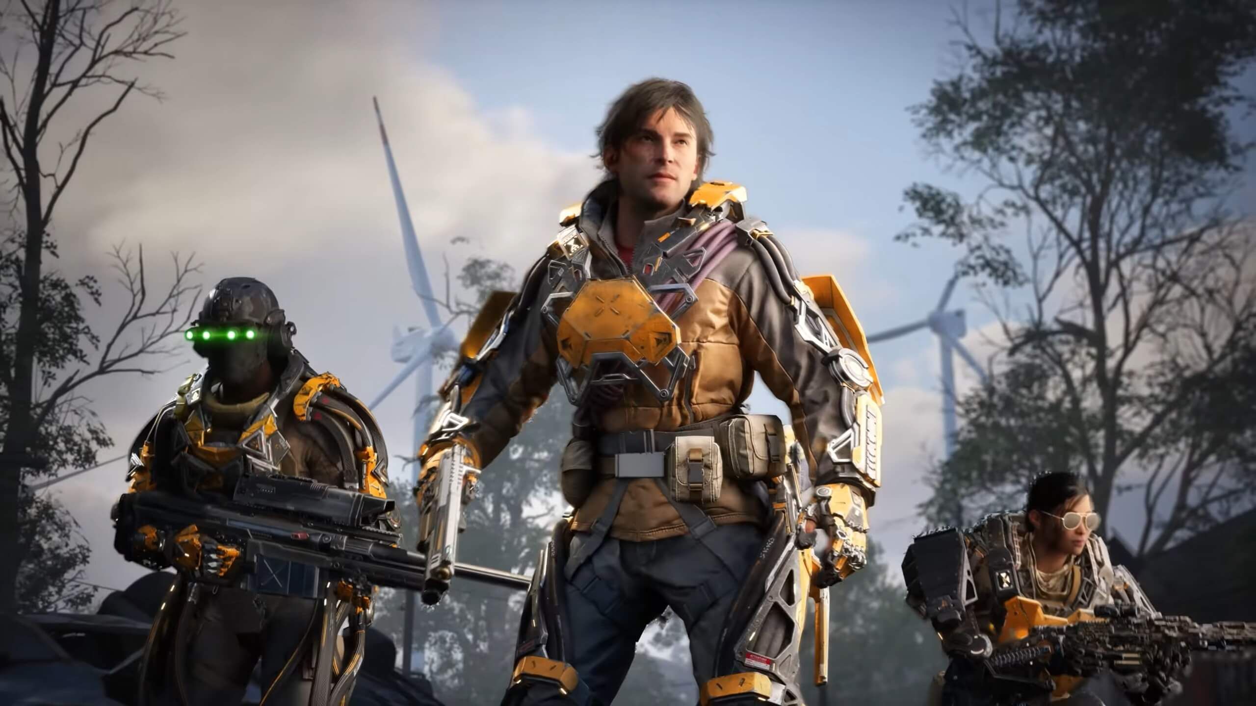  Personaje jugable con uno de los exo-rings.