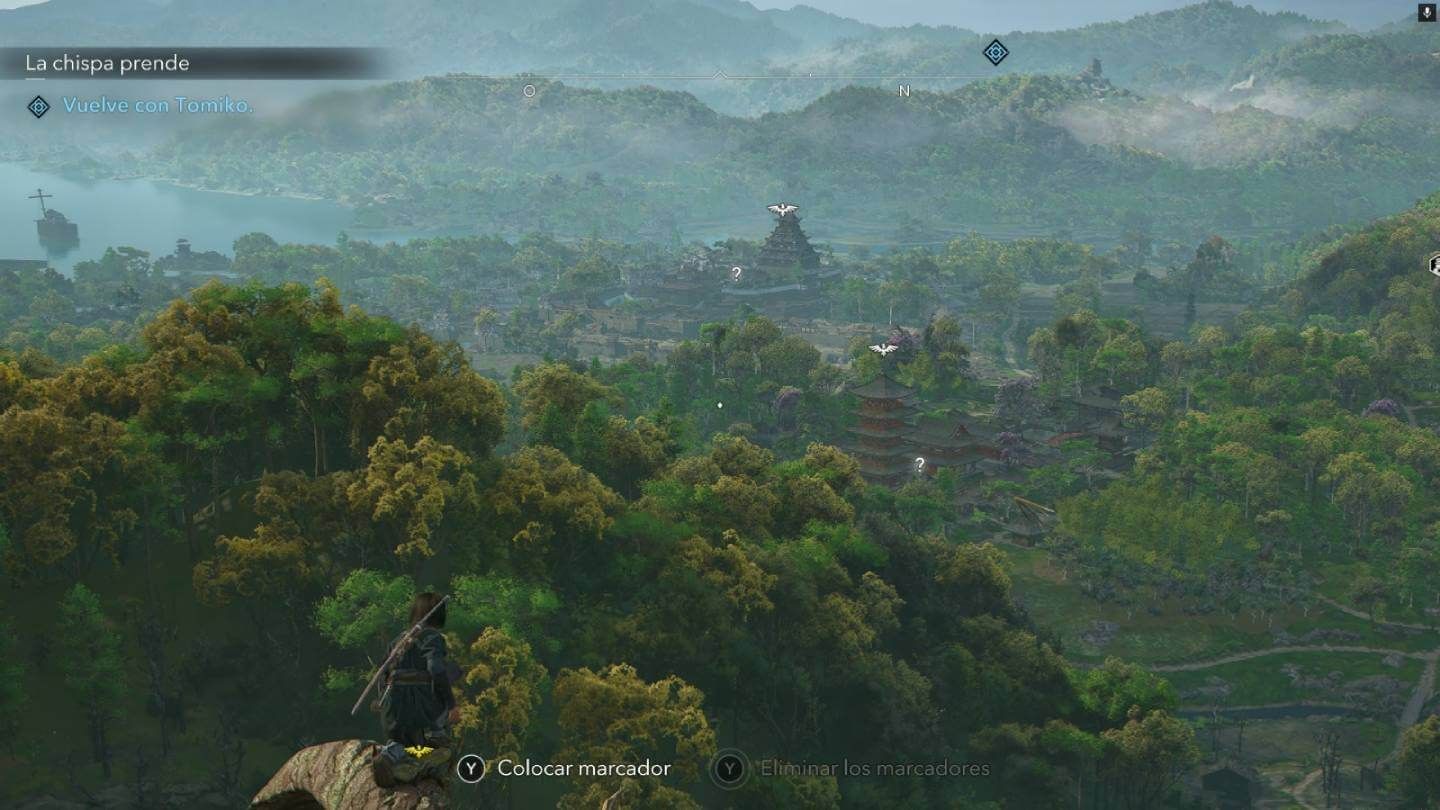  La exploración manual desde las atalayas de Assassin's Creed Shadows