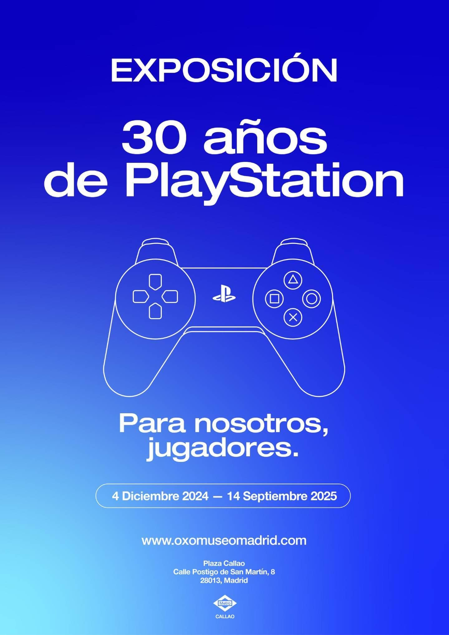  La exposición '30 años de PlayStation' en el Museo OXO del Videojuego Madrid