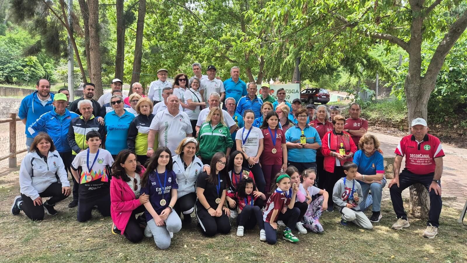 Participantes del torneo en Beas de Segura.