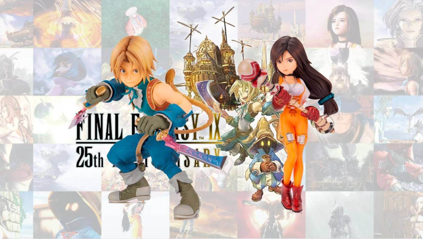 Las nuevas figuras de Yitán y Garnet por el 25º aniversario de Final Fantasy IX
