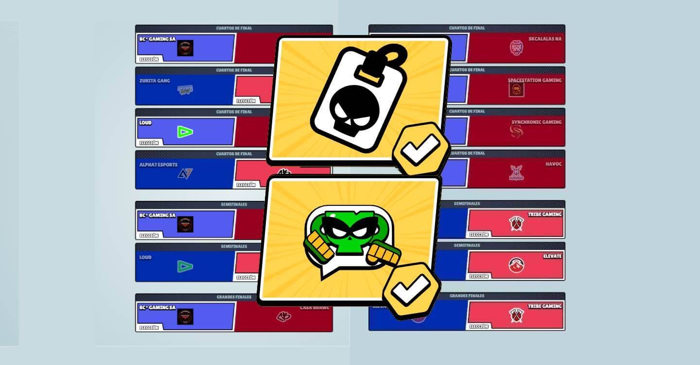  Las finales mensuales de abril de Brawl Stars en América Sur y Norteamérica